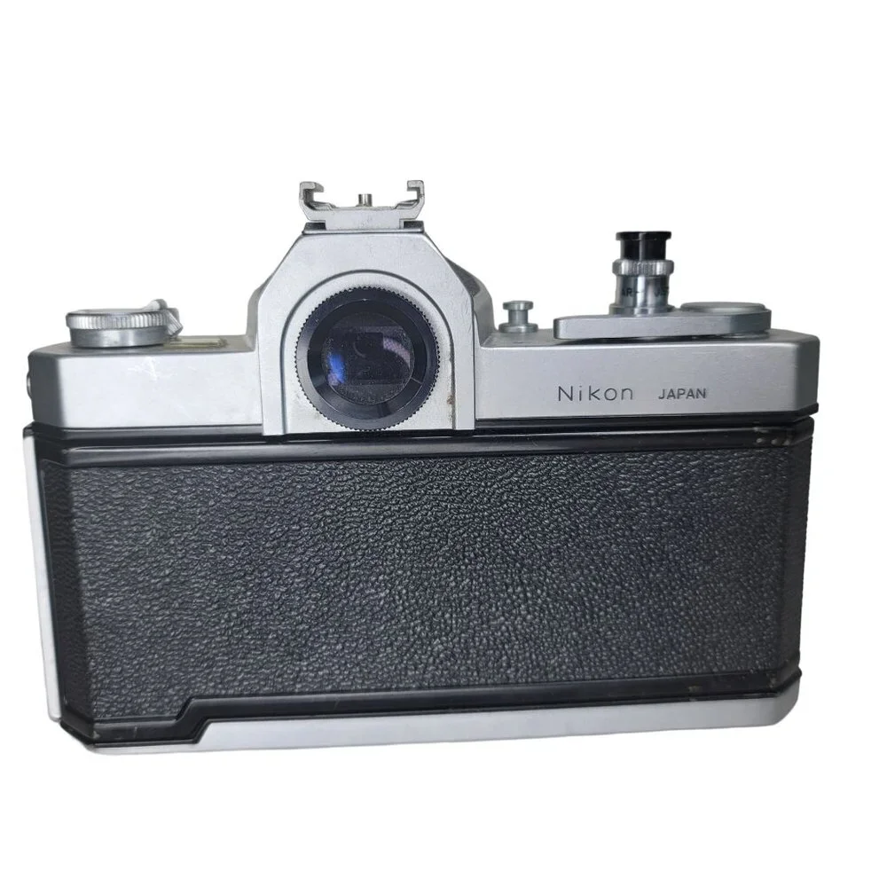 Vintage Nikkormat FTN 35mm SLR Film Camera With NIKKOR-H Auto 1:2 f=50mm Lens